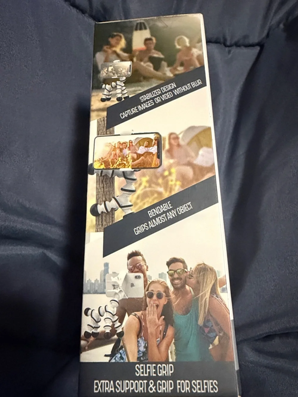 Premier Flexi-Grip Smartphone Mount in White and Black